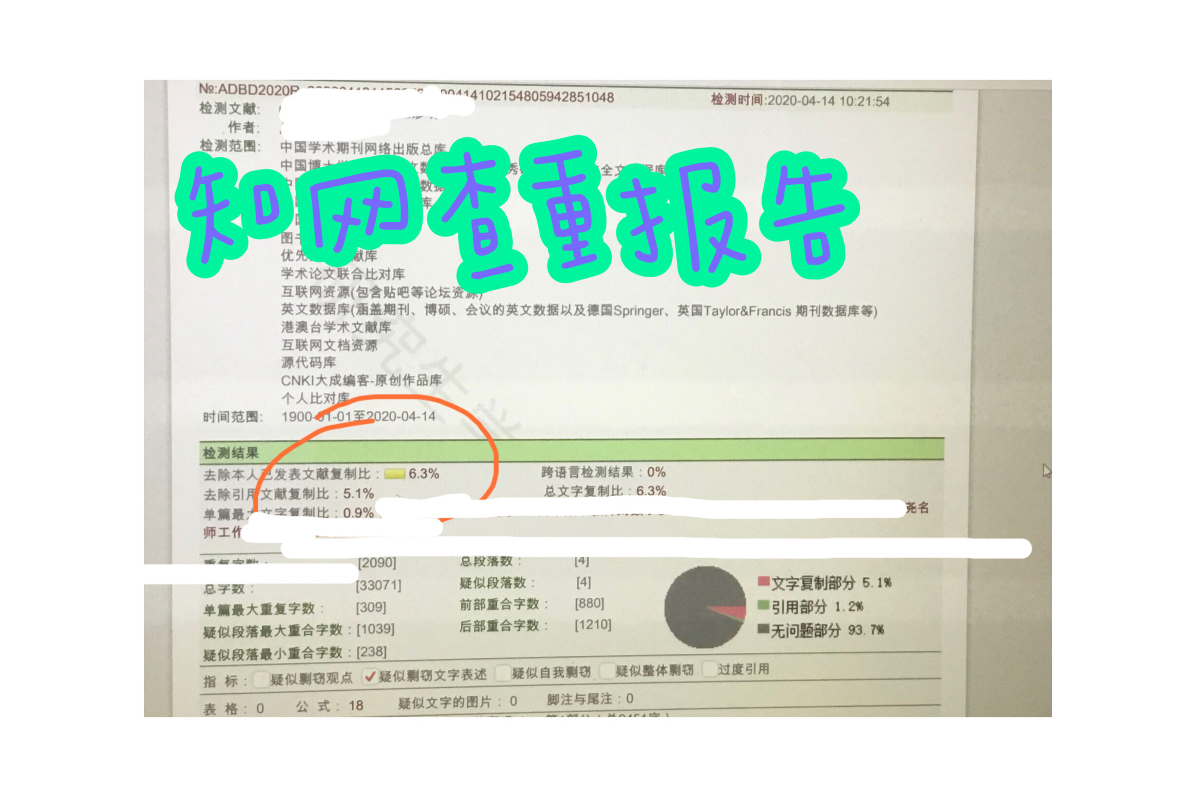 研究生論文的降重技巧