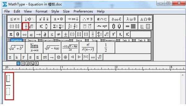 畢業(yè)論文怎么用mathtype編輯公式